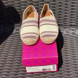 Tory Burch Espadrilles. Brand new.